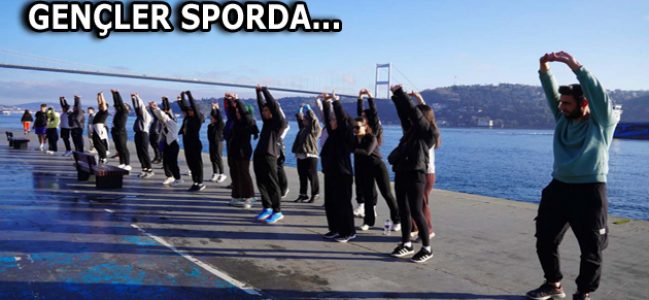 ESENLERLİ GENÇLERİN SPOR KEYFİ