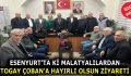 ESENYURT’TA Kİ MALATYALILARDAN TOGAY ÇOBAN’A HAYIRLI OLSUN ZİYARETİ