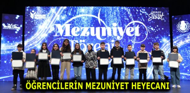 ESENLERLİ ÖĞRENCİLERİN MEZUNİYET GURURU