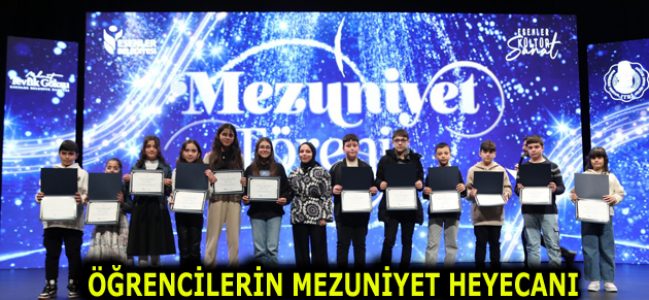 ESENLERLİ ÖĞRENCİLERİN MEZUNİYET GURURU