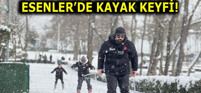 ESENLER’DE KAYAK KEYFİ!