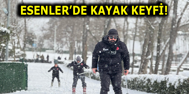 ESENLER’DE KAYAK KEYFİ!