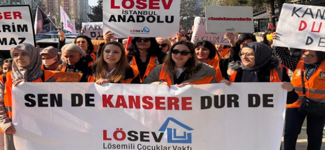 LÖSEV’DEN KANSER İLE MÜCADELEDE  TOPLUMSAL DAYANIŞMA ÇAĞRISI