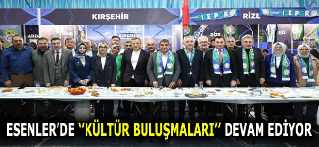 ESENLER’DE RİZE VE KIRŞEHİR KÜLTÜRLERİ TANITILDI