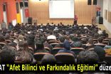 ESKAT, AFET EĞİTİMLERİNE DEVAM EDİYOR