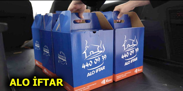 ESENLER BELEDİYESİ ”ALO İFTAR” İLE VATANDAŞLARIN HİZMETİNDE